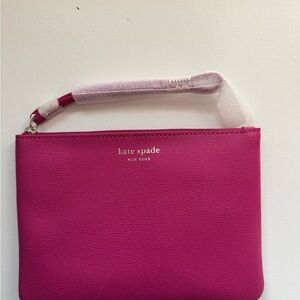 kate spade Hot Pink Wristlet Clutch